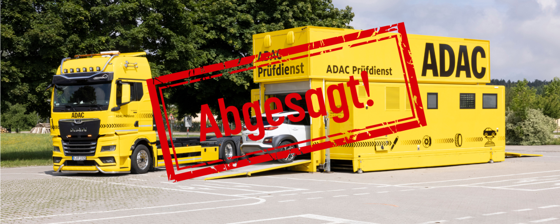Die ADAC Aktion in Donauwörth musste abgesagt werden. 
