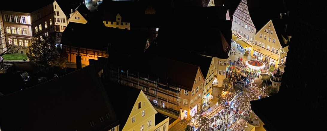 Nördlingen vom Daniel aus