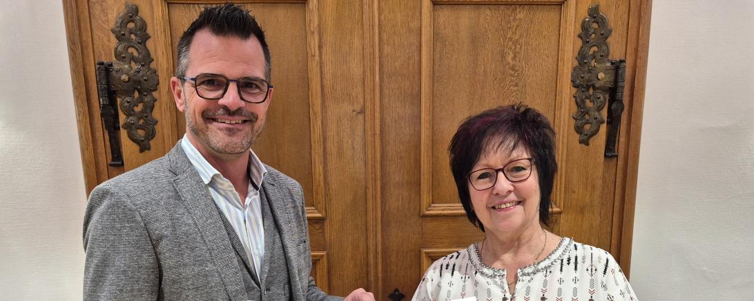 Spendenübergabe Bezirk Schwaben 