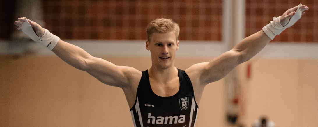 Moritz Hilpert turnt für Monheim