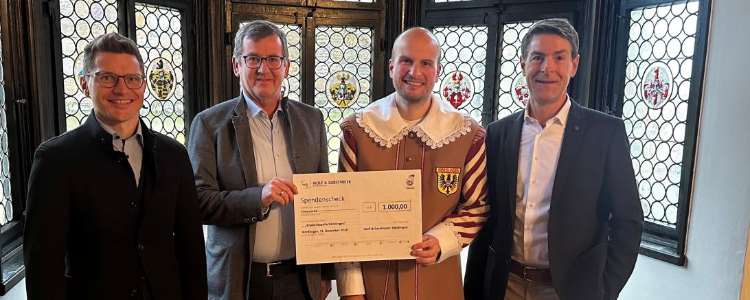 Spendenübergabe