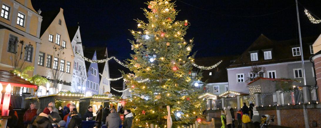 Romantischer Weihnachtsmarkt Donauwörth 2024