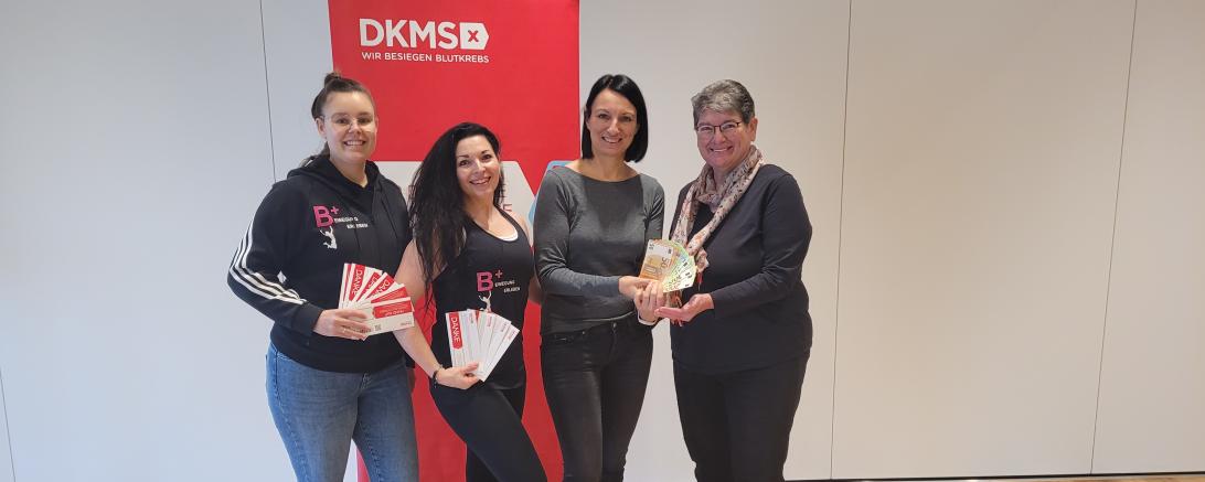 v.l.n.r. Tamara Kugler, Diana Ellinger, Marina Jung, Brigitte Lehenberger