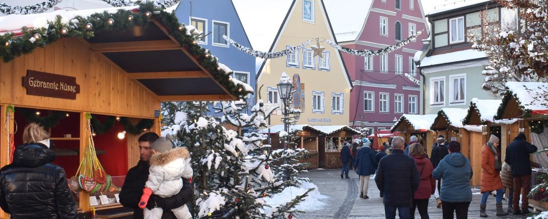 Romantischer Weihnachtsmarkt