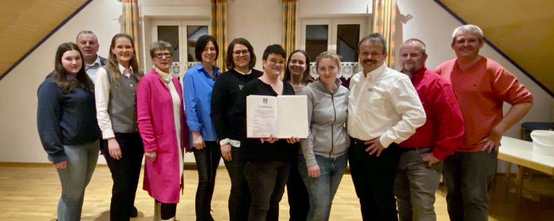 Amerdingens erfolgreiche Sportlerinnen und Sportler im Jahr 2024.