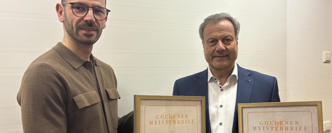 Goldene Meisterbriefe Handwerk