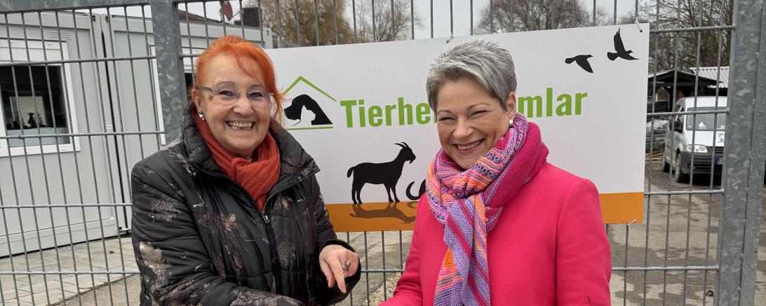 Spendenübergabe Tierheim Hamlar