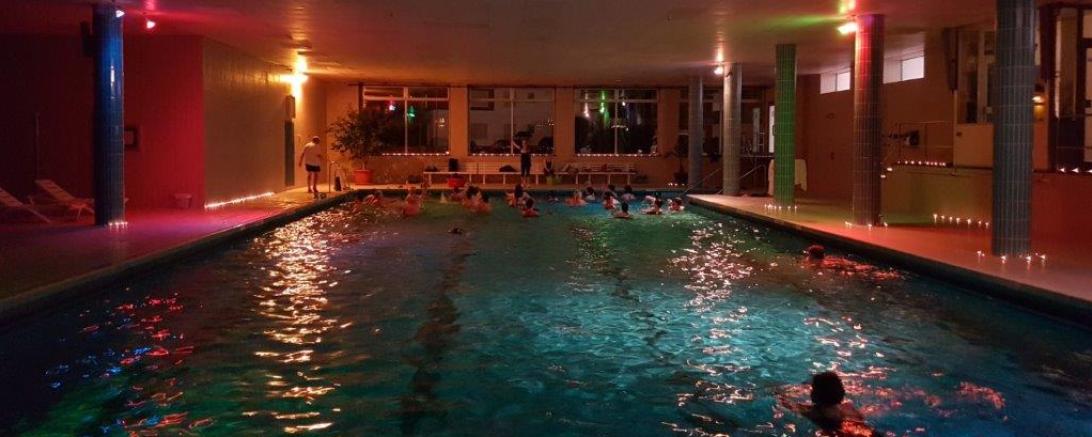 Lichternacht Städtisches Hallenbad 