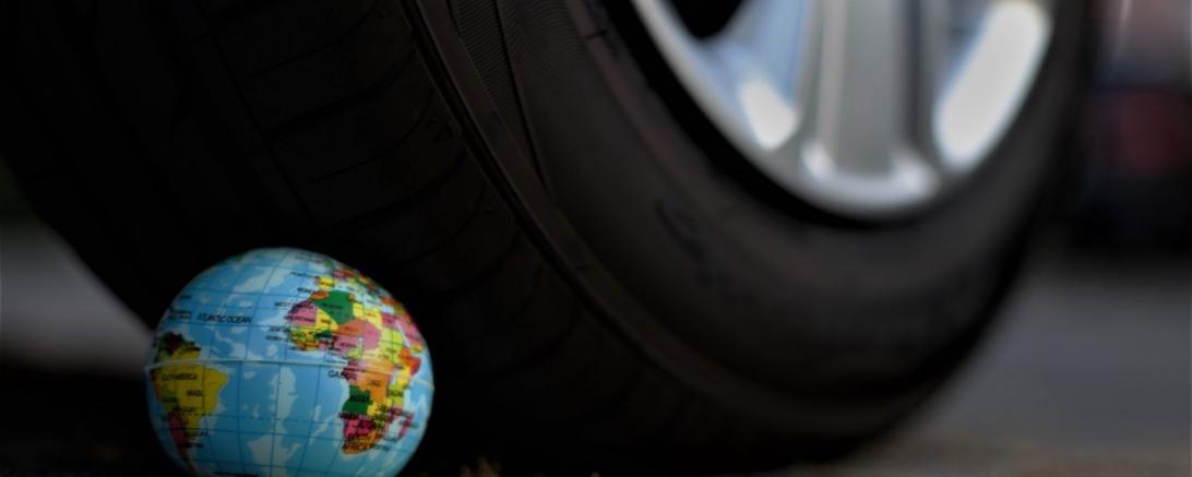 Auto Weltkugel