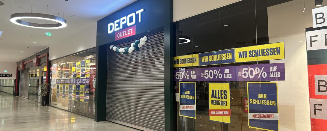 Hervis und Depot schließen ihre Filialen in der Donaumeile zum Jahresende. Die My-Shoes-Filiale ist bereits ausgezogen. 