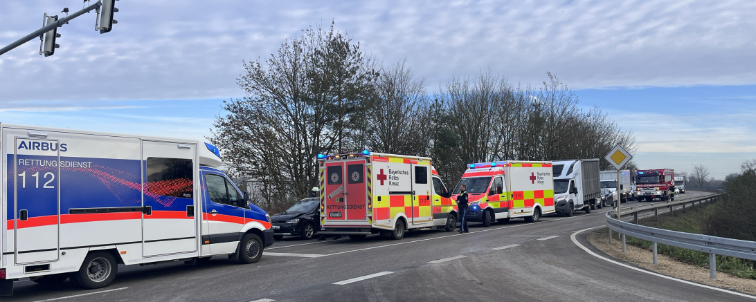 Verkehrsunfall Südspange Donauwörth
