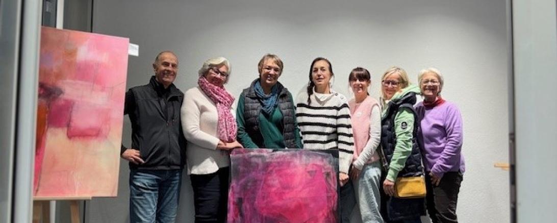 Die diesjährige Kunstplätzle Gruppe.