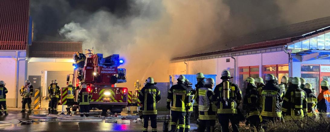 Brand Schrottplatz Donauwörth 