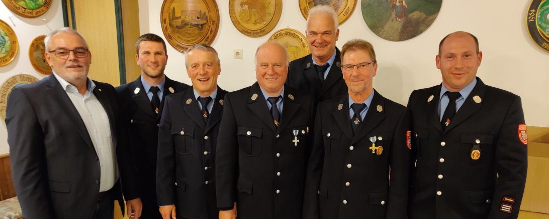 Die jährliche Mitgliederversammlung der Freiwilligen Feuerwehr Oberndorf.