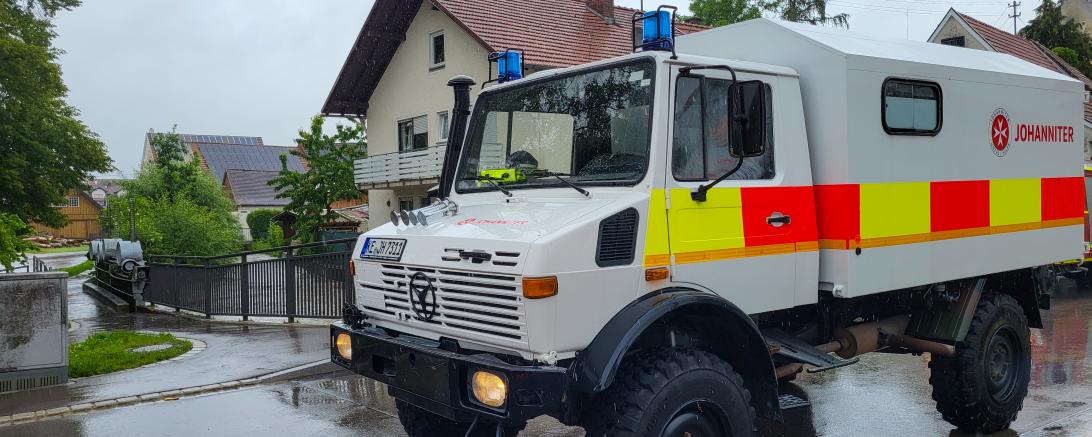 Hochwassereinsatz Johanniter