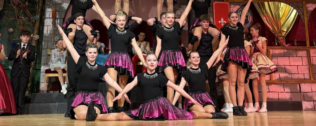 Das Gardetreffen der FG Gailachia Monheim war eine bunte Mischung verschiedener Showprogramme.