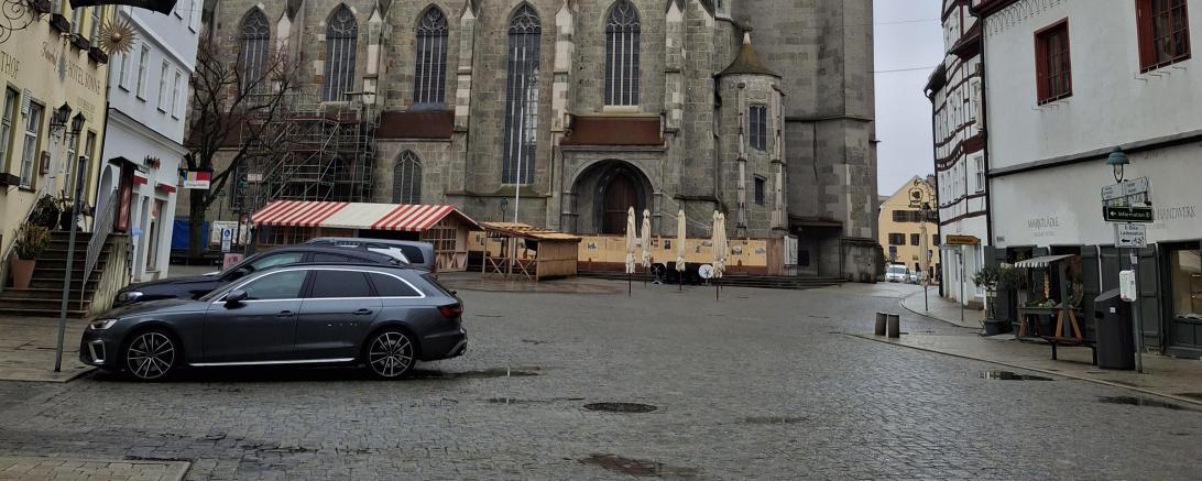 Hier sieht man den Nördlinger Marktplatz.