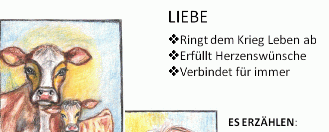 Das Bild zeigt ein Plakat der Goldmund Erzählakademie