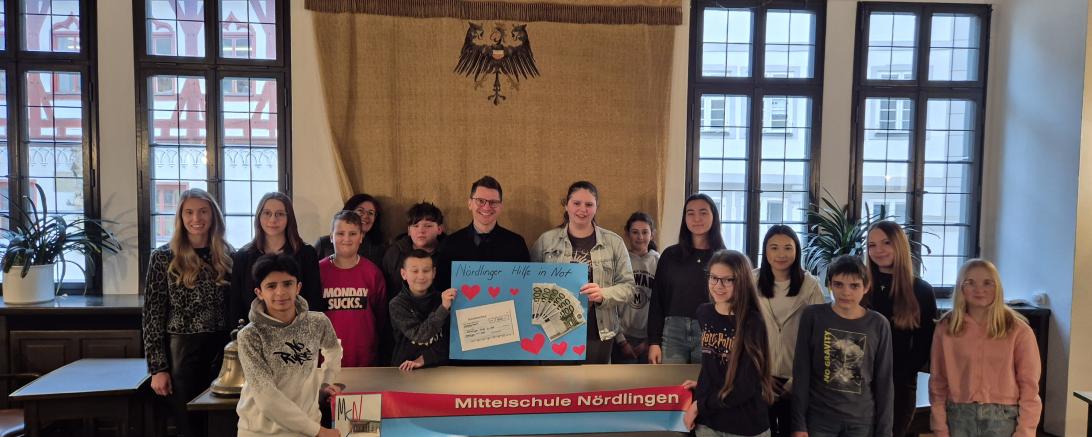 Spende Mittelschule Nördlingen