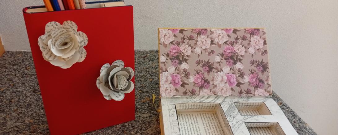 Upcycling mit Büchern
