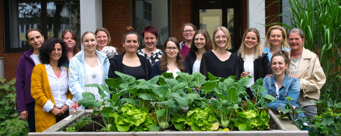 Klassenfoto der Teilzeitschule Wertingen
