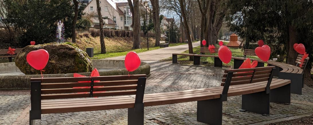 Valentinstag Promenade