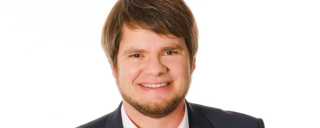 Das Bild zeigt Florian Riehl, Freie Wähler.