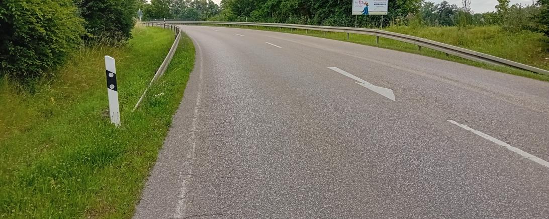 Das Bild zeigt ein Stück des Inneren Rings. 