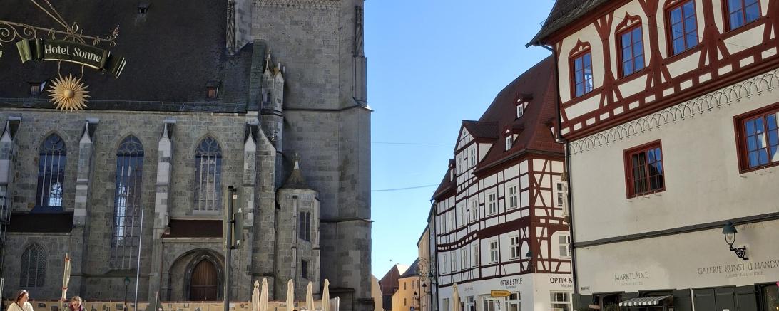 Marktplatz in Nördlingen