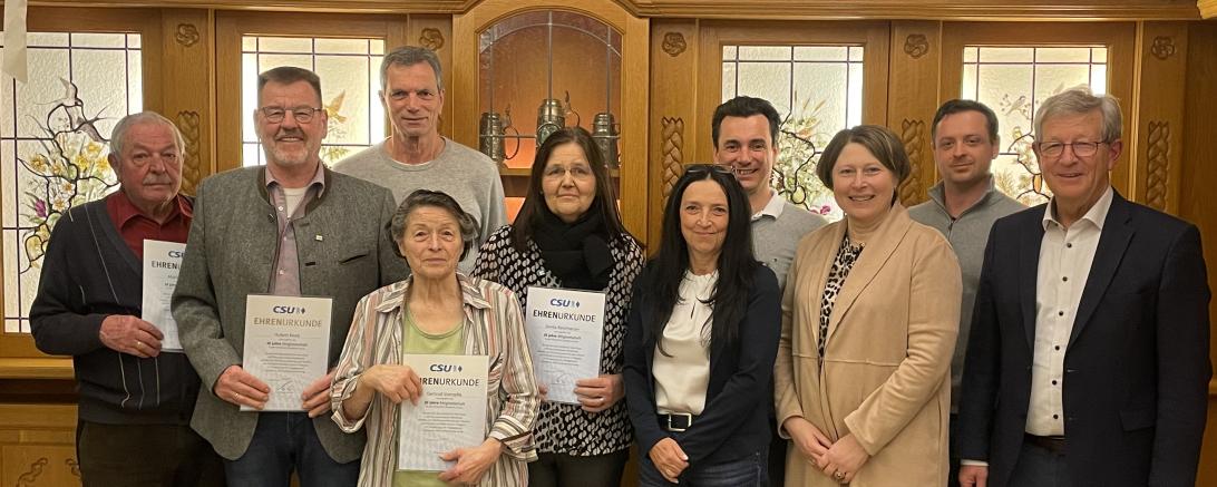 Mitglieder CSU Fremdingen