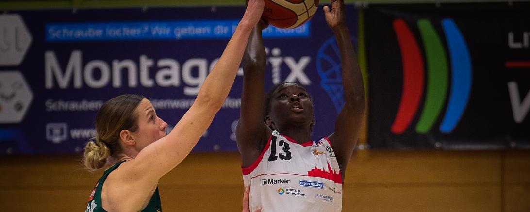 Für Mariam Haslé-Lagemann (Nr.13) und die Eigner Angels sind die Playoffs nach drei Spielen beendet.