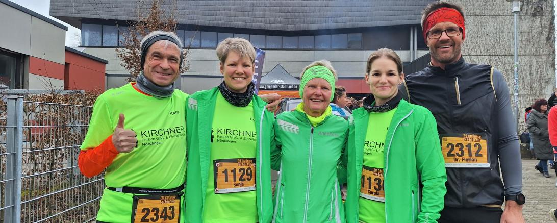 Teilnehmerinnen und Teilnehmer des Gmünder Stadtlaufs