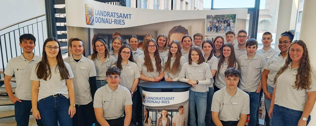 Im Landratsamt konnten sich Interessierte über Ausbildungs- und Studienmöglichkeiten informieren.