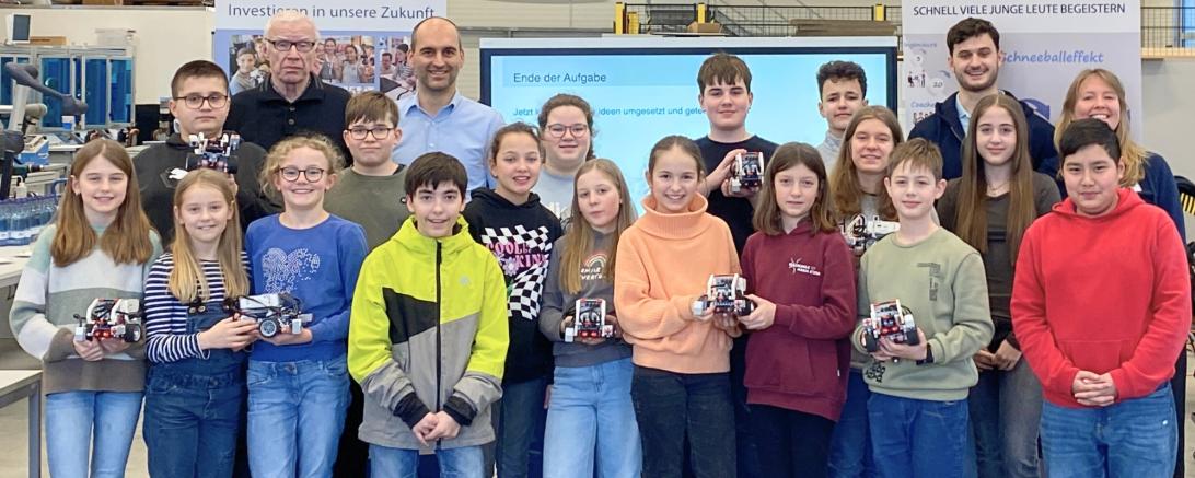 Gruppenfoto lego mindstorm event