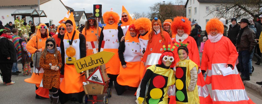 Am Samstagnachmittag (1. März 2025) schlängelte sich der Gaudiwurm durch Genderkingen.