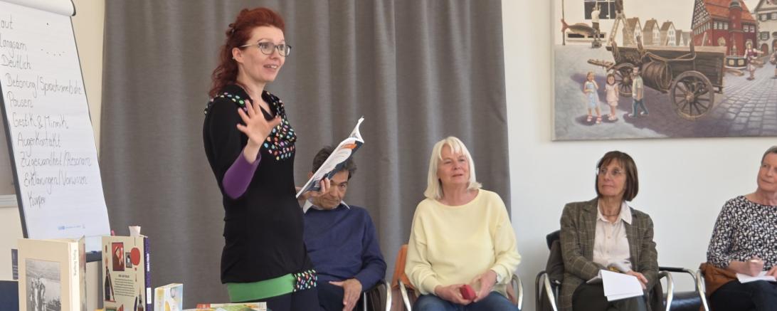 Christine Sinwell-Backes, Referentin der Stiftung Lesen.