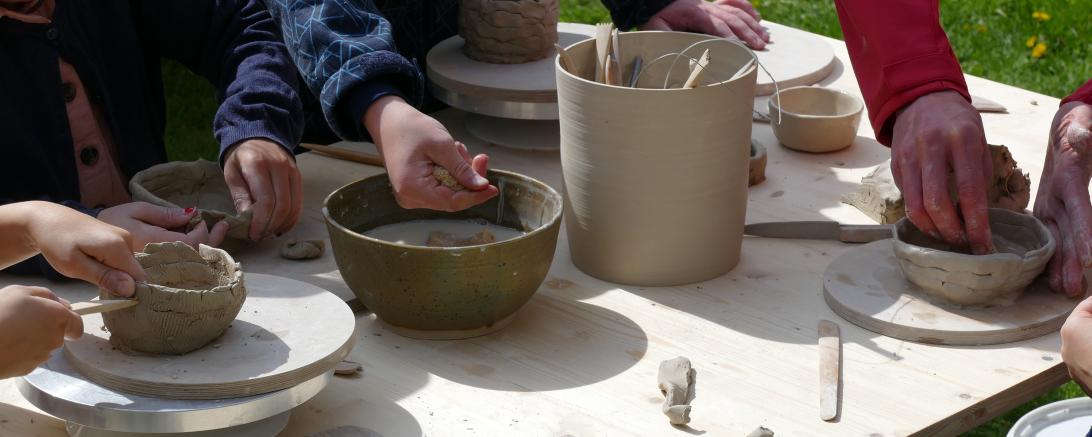 Mitmachangebot Töpfern