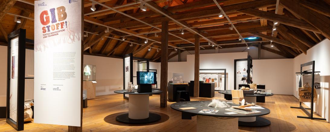 Blick in die Ausstellung