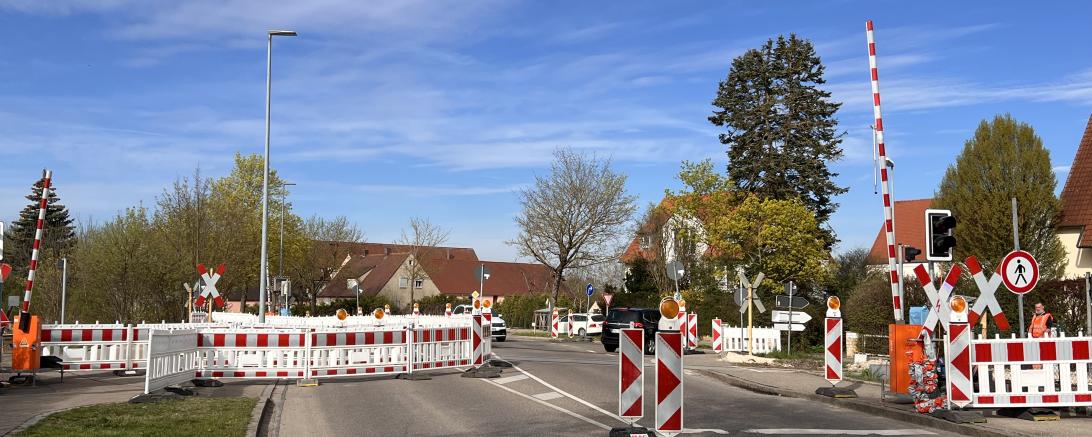 Bahnübergang Glashütter Straße