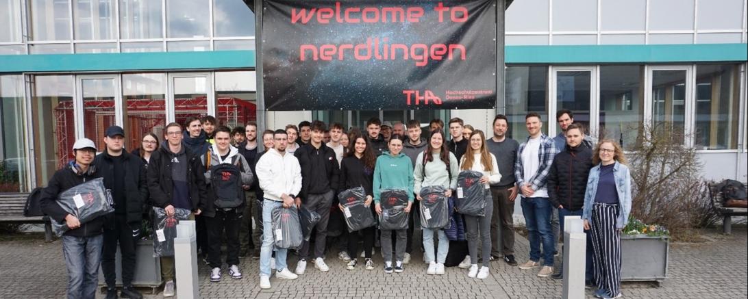 Studierende des zweiten Semesters Bachelor Systems Engineering.