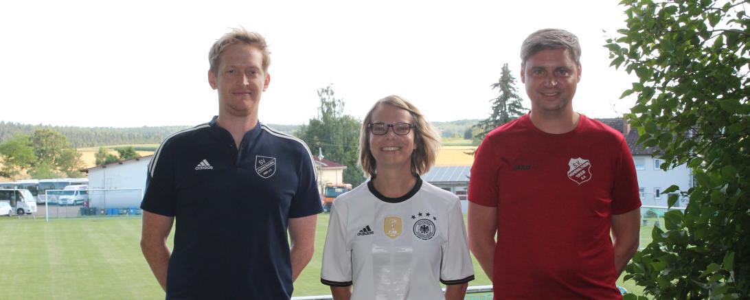 V.l.n.r.: Fabian Schmidt, Melanie Einberger, Sebastian Stengel.