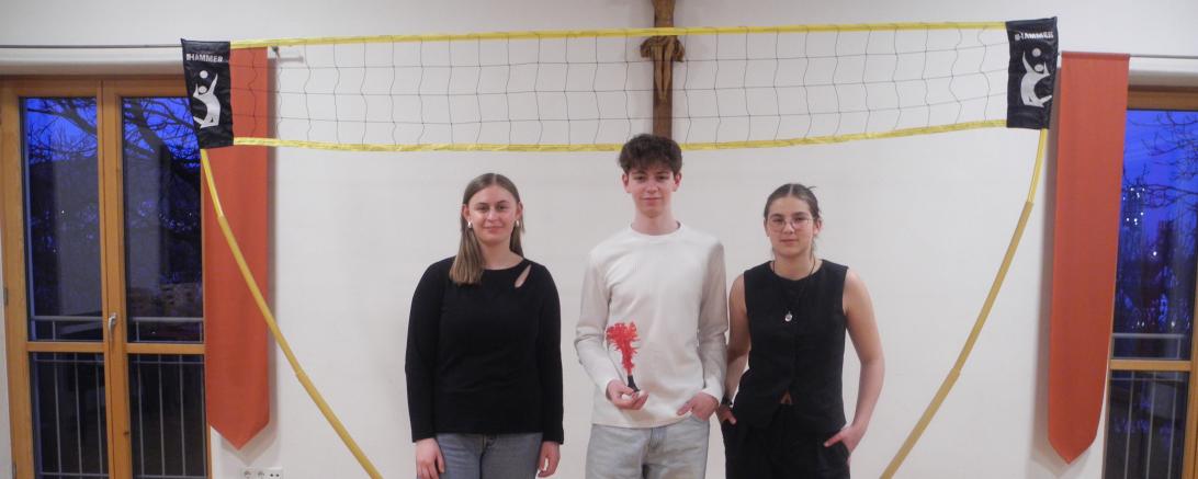 Jugendgruppe erhält schönes Ostergeschenk durch Schlafmünzen.