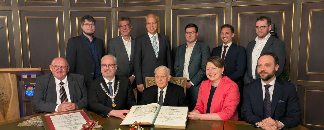 Ehrenbürger Harald Johannes Mann 