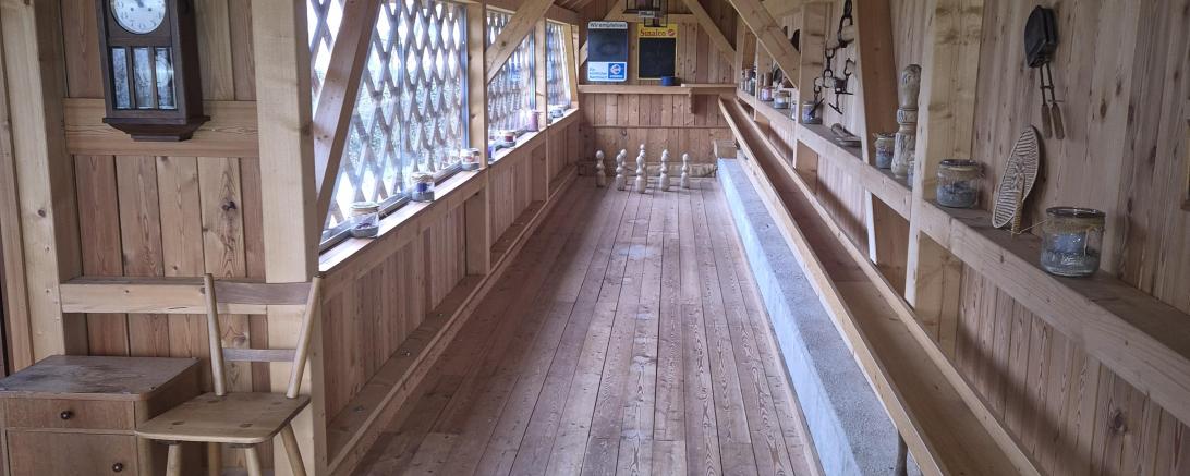 Kegelbahn in Ehingen. 