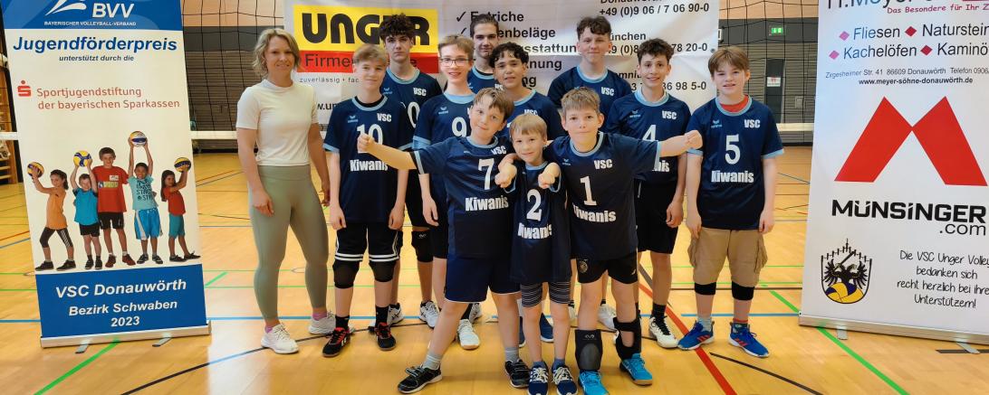 Gruppenbild Volleyball VSC Jungs