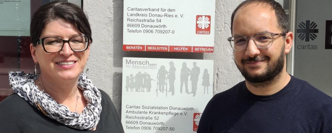 Mitarbeiter der Caritas