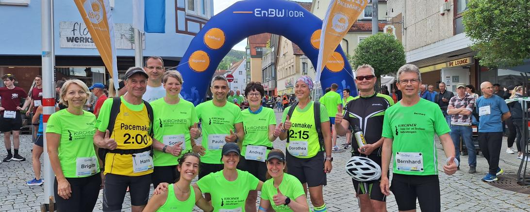 Gruppe vom Ipf-Ries Halbmarathon