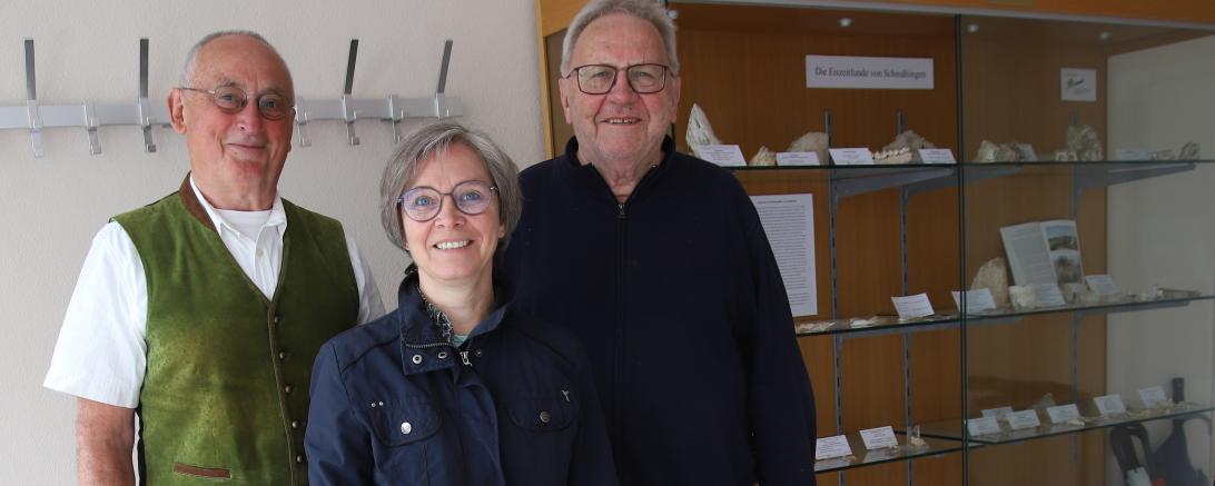 Steinzeitfund aus Schmähingen zurück im Dorfzentrum