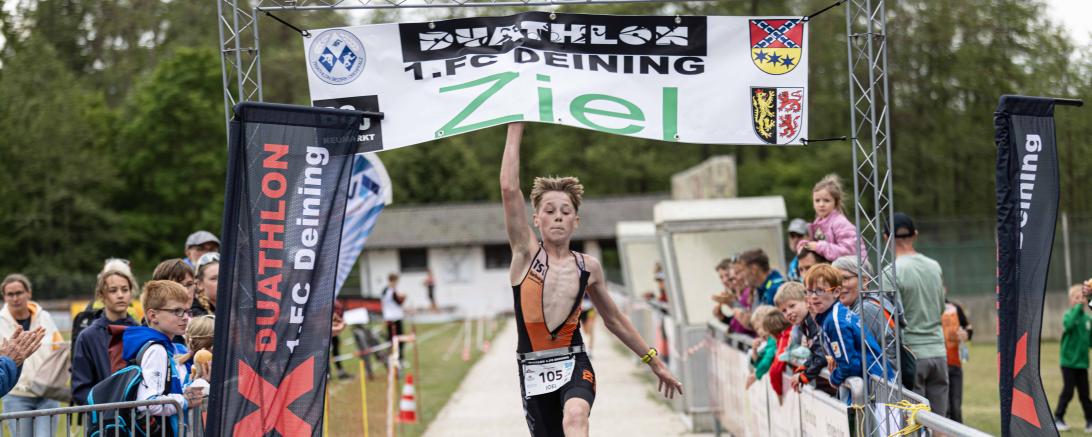 Joel Westphal ist Bayerischer Meister im Cross Duathlon