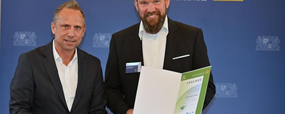 Verleihung grüner Engel